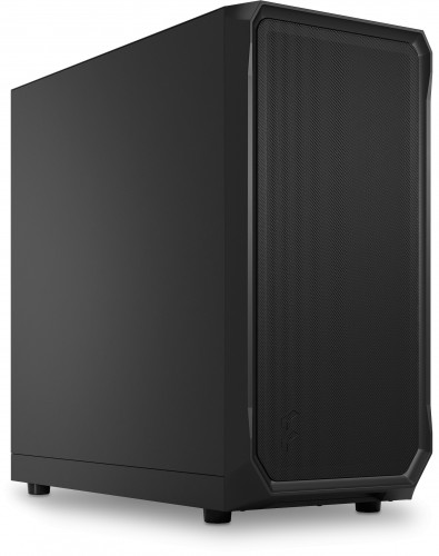 Quiet PC A90 Fanless i17, shown with side panel removed.