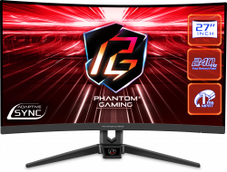 PG27F15RS1A 27in Curved, VA, 1920x1080, HDR, 1ms, 240Hz, 2xHDMI/DP
