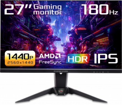 PG27QFT2A 27in Monitor, IPS, 2560x1440, HDR, 1ms, 180Hz, 2xHDMI/DP