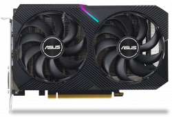 GeForce RTX 3050 DUAL OC V2 8GB Semi-fanless Graphics Card
