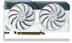 GeForce RTX 4060 Ti DUAL OC White 8GB Semi-fanless Graphics Card
