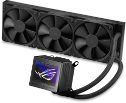 ROG Ryujin III 360mm Liquid CPU Cooler, 3x 12cm PWM Noctua Fans, LCD