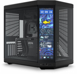 Y70 Touch Infinite Black ATX Chassis