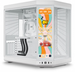 Y70 Touch Infinite White ATX Chassis