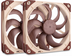NF-A14x25 G2 PWM Sx2-PP 1500RPM 140mm Next Gen Push-Pull Fan Set