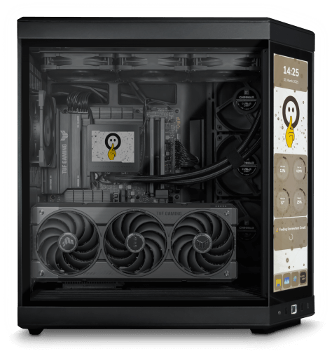 Side view of the Serenity Ultimate Gamer Pro